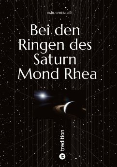 Bei den Ringen des Saturn Mond Rhea