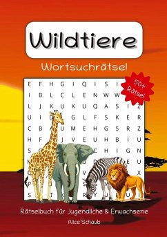 Wildtiere Wortsuchrätsel