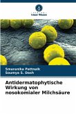 Antidermatophytische Wirkung von nosokomialer Milchsäure