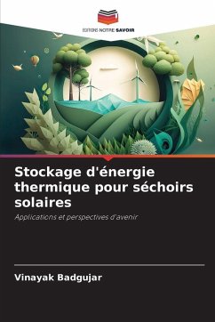 Cover Stockage d'énergie thermique pour séchoirs solaires