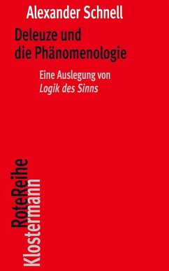 Cover Deleuze und die Phänomenologie