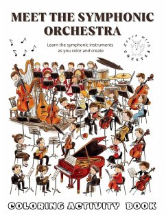 Cover Meet the Symphonic Orchestra Coloring Activity Book