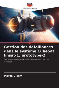 Cover Gestion des défaillances dans le système CubeSat knsat-1, prototype-2