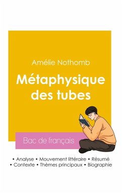 Cover Réussir son Bac de français 2026 : Analyse du roman Métaphysique des tubes de Amélie Nothomb
