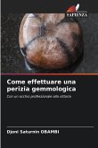 Come effettuare una perizia gemmologica