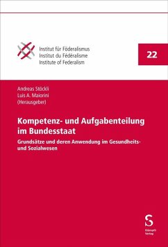Kompetenz- und Aufgabenteilung im Bundesstaat