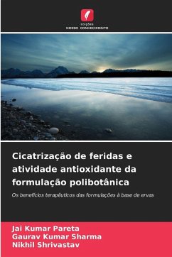 Cover Cicatrização de feridas e atividade antioxidante da formulação polibotânica
