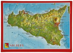 Cover Reliefpostkarte Sizilien