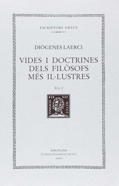 Cover Vides i doctrines dels filòsofs més il·lustres, vol. I (llibre I)