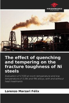 Cover The effect of quenching and tempering on the fracture toughness of Ni steels