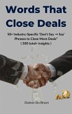 Words That Close Deals (eBook, ePUB)