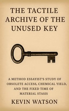 Cover The Tactile Archive of the Unused Key (eBook, ePUB)