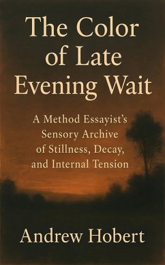 Cover The Color of Late Evening Wait (eBook, ePUB)