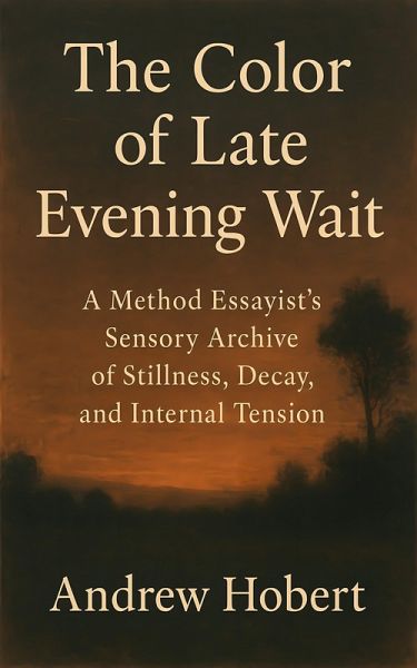 The Color of Late Evening Wait (eBook, ePUB) The Color of Late Evening Wait (eBook, ePUB)