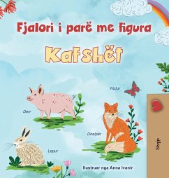 First Picture Dictionary - Animals (Albanian Children's Book)