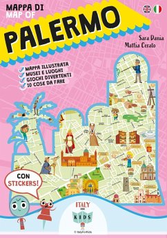 Cover Mappa di Palermo-Map of Palermo. Con adesivi