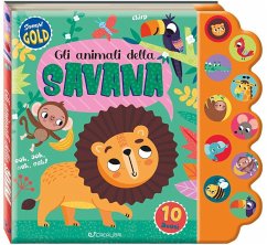 Cover Gli animali della savana. Sonori gold