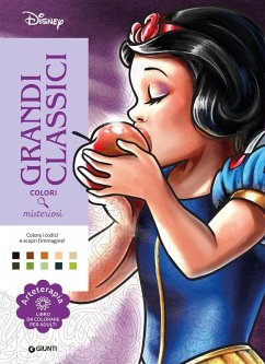 Cover Grandi classici. Disney. Colori misteriosi. Arteterapia. Libro da colorare per adulti