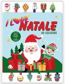 I love Natale da colorare