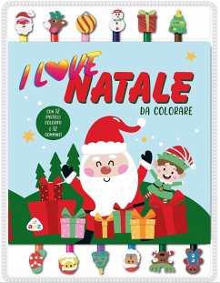 I love Natale da colorare