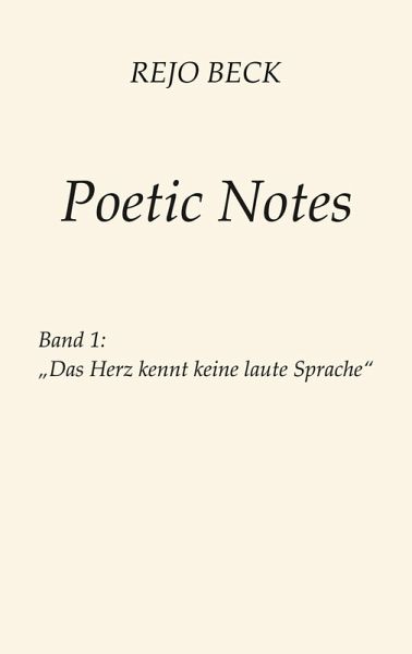 Poetic Notes Vol. 1 Poetic Notes Vol. 1