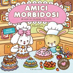 Cover Amici morbidosi. Disegnini felicini. Un albo da colorare per tutti