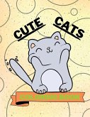 Cute Cats Coloring Book