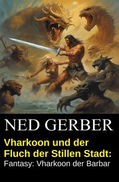 Cover Vharkoon und der Fluch der Stillen Stadt: Fantasy: Vharkoon der Barbar (eBook, ePUB)