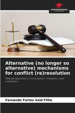 Cover Alternative (no longer so alternative) mechanisms for conflict (re)resolution