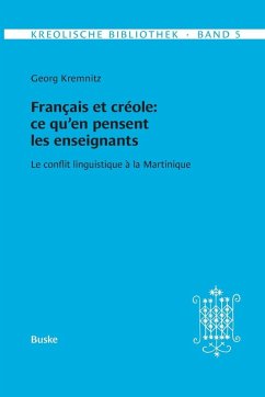 Cover Kreolische Bibliothek 5: Français et créole: ce qu'en pensent les enseignants