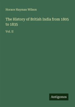Cover The History of British India from 1805 to 1835