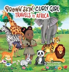 Cover Brown Skin, Curly Girl Travels to Africa