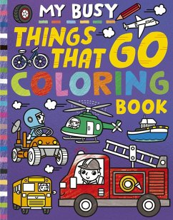 Cover My Busy Things That Go Coloring Book