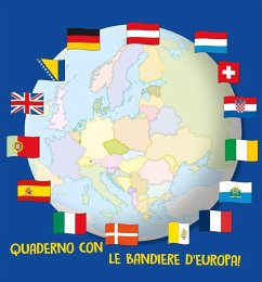 Quaderno con le bandiere d'Europa! Quaderno con le bandiere d'Europa!