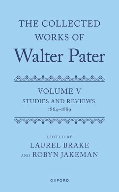 Cover The Collected Works of Walter Pater, Volume V