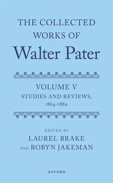 The Collected Works of Walter Pater, Volume V