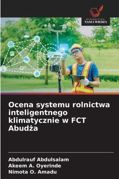 Cover Ocena systemu rolnictwa inteligentnego klimatycznie w FCT Abud¿a