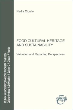 Cover Food cultural heritage and sustainability