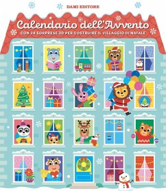 Cover Calendario dell'Avvento. Con 24 sorprese 3D per costruire il villaggio di Natale