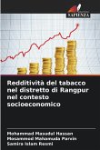 Redditività del tabacco nel distretto di Rangpur nel contesto socioeconomico
