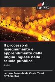 Il processo di insegnamento e apprendimento della lingua inglese nella scuola pubblica