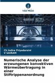 Numerische Analyse der erzwungenen konvektiven Wärmeübertragung in einer Stiftrippenanordnung