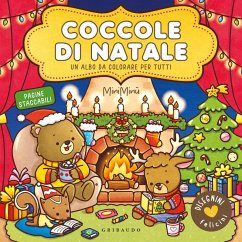 Cover Coccole di Natale. Disegnini felicini. Un albo da colorare per tutti