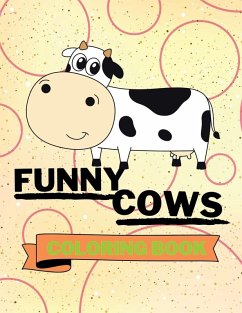 Cover Funny Cows Coloring Book