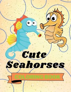 Cover Cute Seahorses Coloring Book
