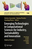 Emerging Technologies in Computational Sciences for Industry, Sustainability and Innovation (eBook, PDF)