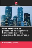 Uma estrutura de processos para gerir os benefícios da TI em empresas de construção