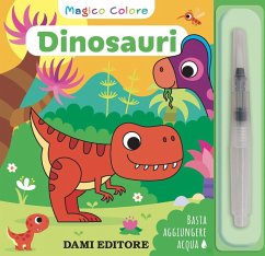 Cover Dinosauri. Magico colore