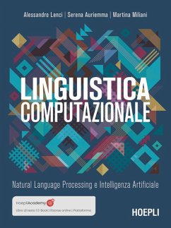 Cover Linguistica computazionale. Natural language processing e intelligenza artificiale