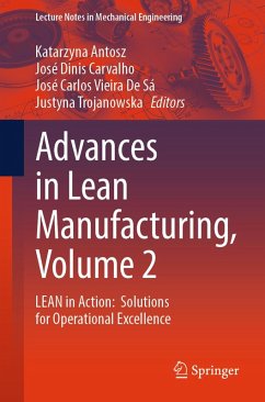 Cover Advances in Lean Manufacturing, Volume 2 (eBook, PDF)